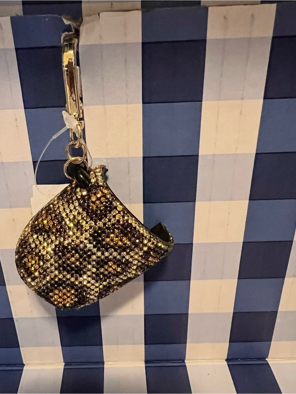 Bath & Body Works PocketBack Sanitizer Holder Cheetah Gems NWT